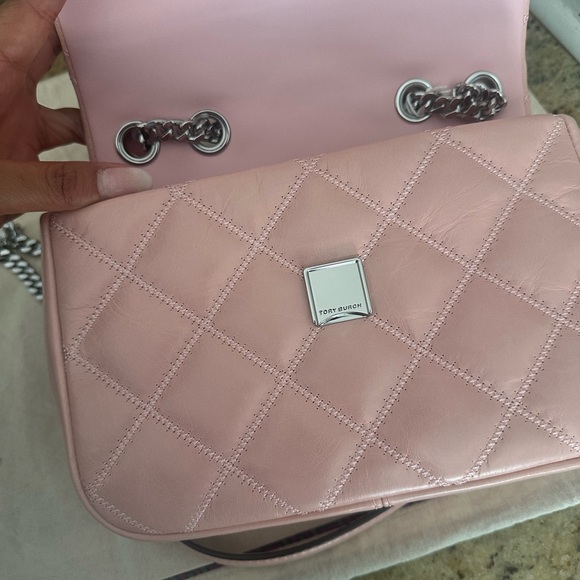 New Tory Burch Willa shoulder bag pink - Picture 7 of 12